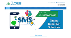 Desktop Screenshot of onlinebulksmsprovider.com